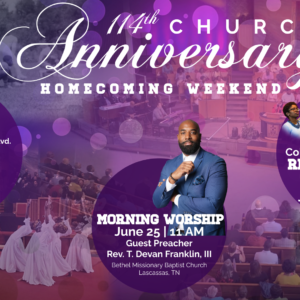 114th Church Anniversary